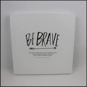 Be Brave Wall Art - Inspirational